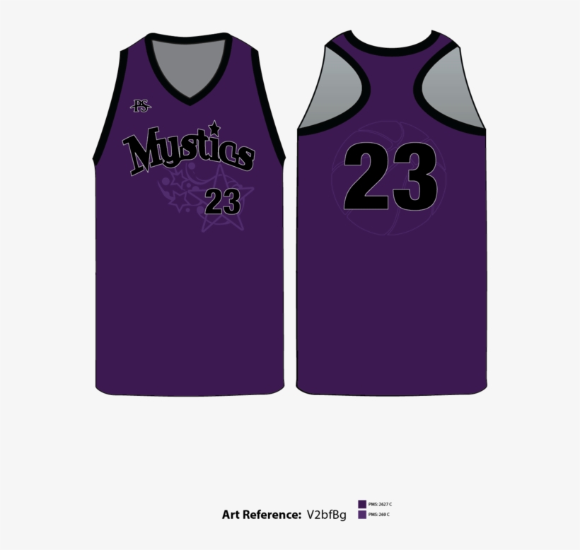 Marion Mystics Women's Racerback Basketball Jersey - Active Tank, transparent png download