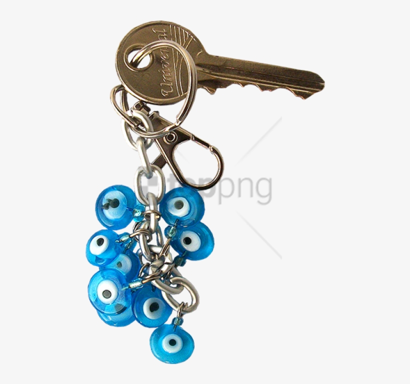 Free Png Download Evil Eye Keychain Png Images Background - Keychain, transparent png download