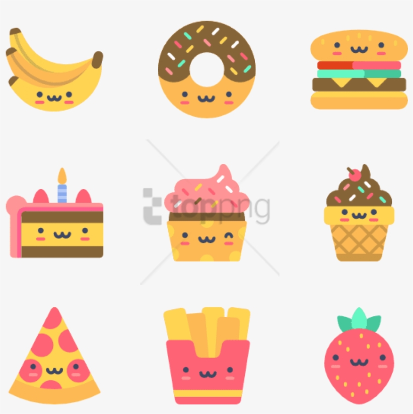 Free Png Download Cute Food Png Images Background Png - Food Icon Transparent Background Png, transparent png download