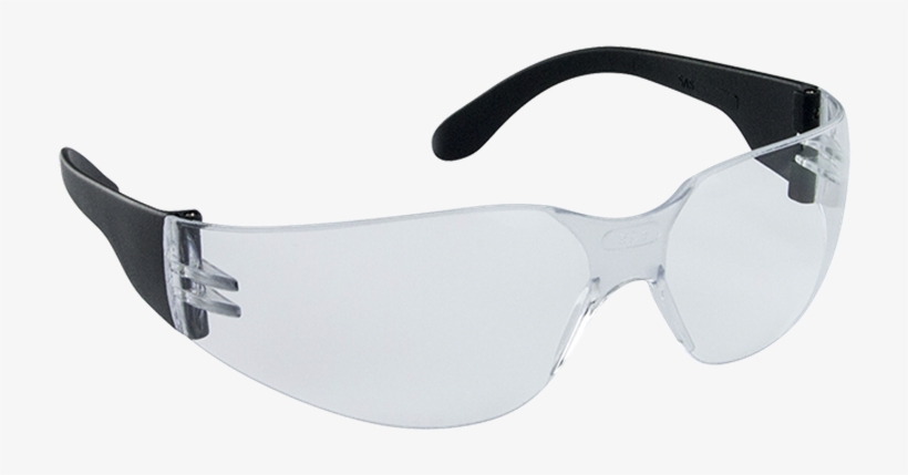 Sas 5340 Nsx Safety Eyewear Black Frame Clear Lens - Glasses, transparent png download