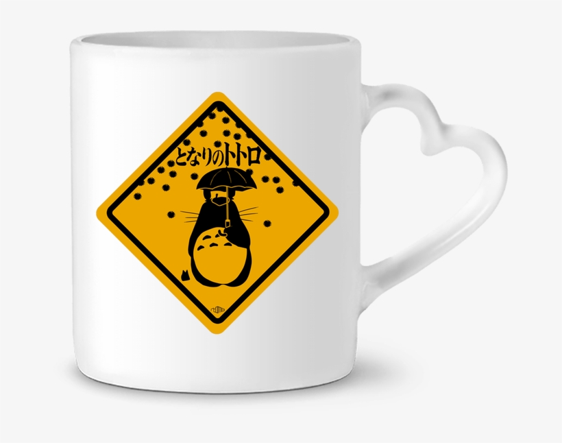 Mug Coeur Totoro Par Rtom13 - Mug, transparent png download