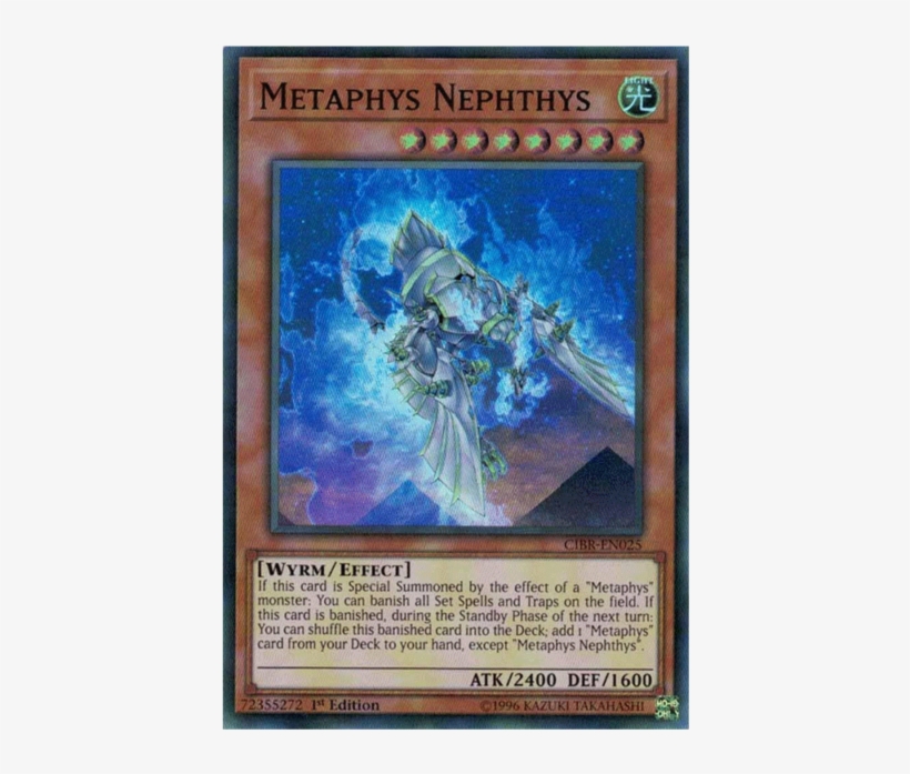 Metaphys Nephthys Cibr-en025 Super Rare 1st - Nephtys Yu Gi Oh, transparent png download