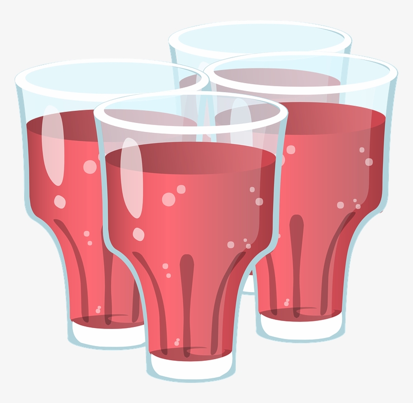 Wine Glass Vector Graphics - Juice, transparent png download