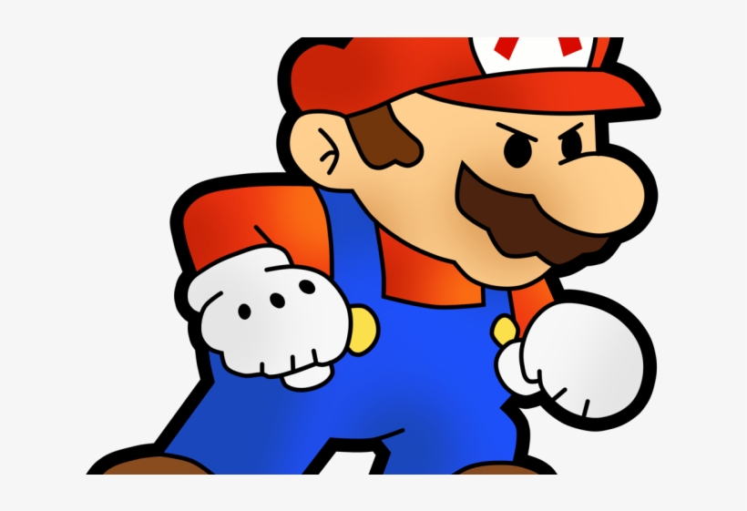 Drawn Mario Tweety Bird - Paper Mario 64 Mario, transparent png download