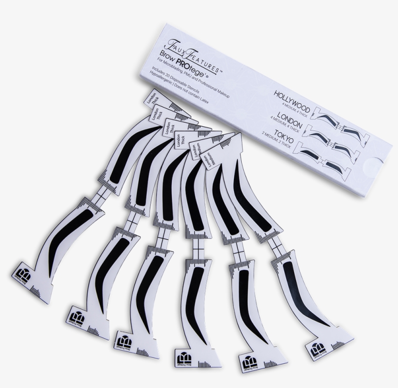 Brow Protege' Eyebrow Stencil Set - Earrings, transparent png download