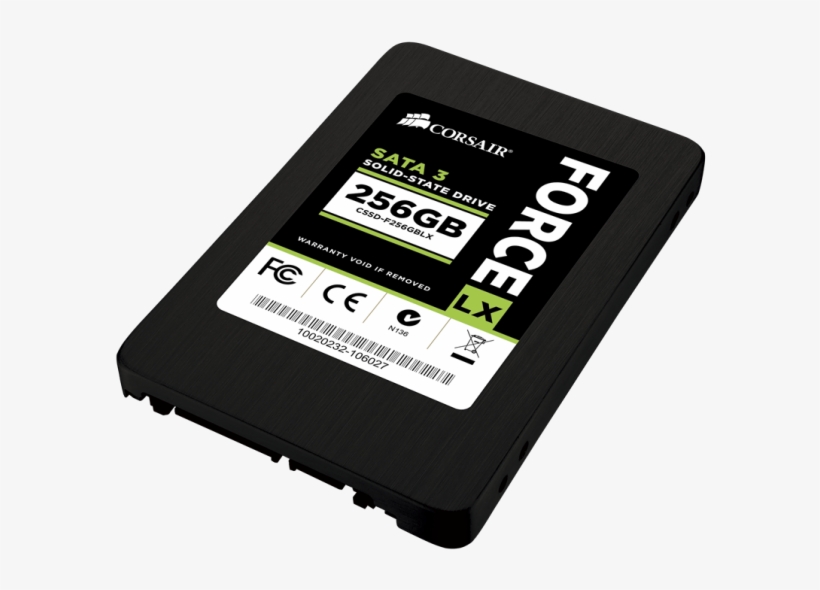 Ssd Forcelx Angle 256gb - Ssd 128gb, transparent png download