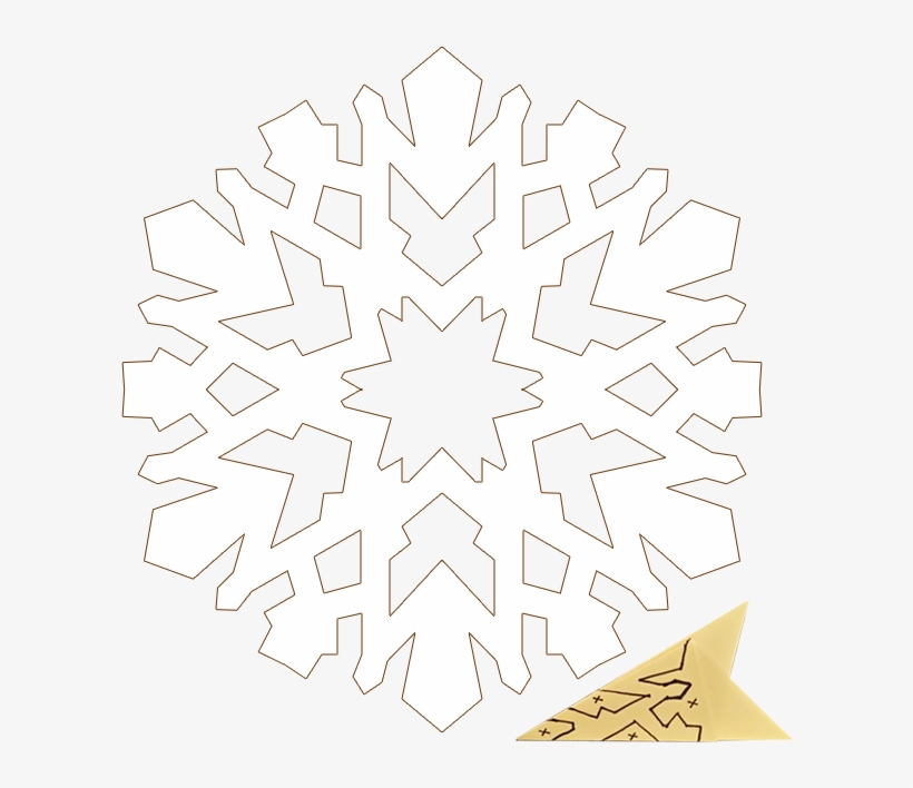 Click Here To Download Snowflake With Clear Background - Illustration, transparent png download