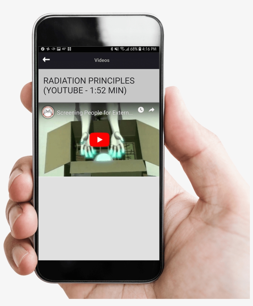 Hand Holding A Mobile Phone With Remm App Displaying - Phone Stock, transparent png download