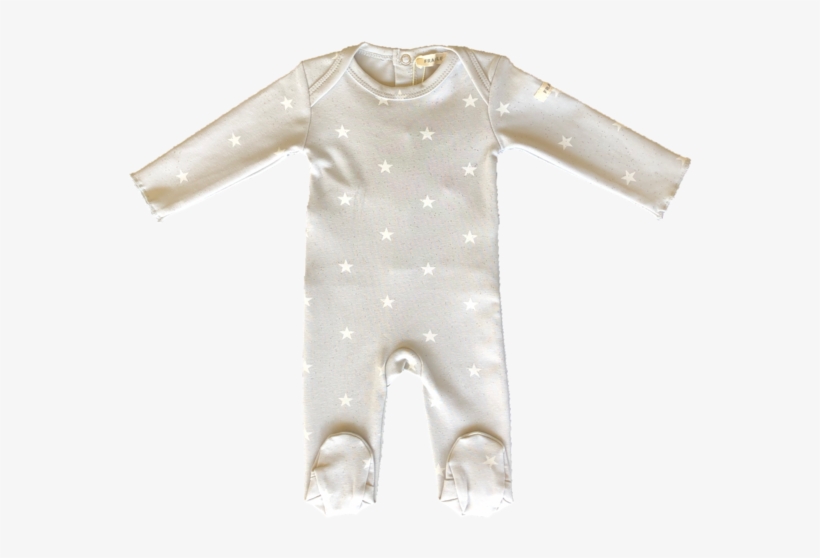 Fragile Grey Glitter Star Romper - Cardigan, transparent png download