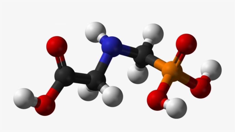 Compared To Other Active Ingredients In Herbicides, - Glyphosate Molecule, transparent png download