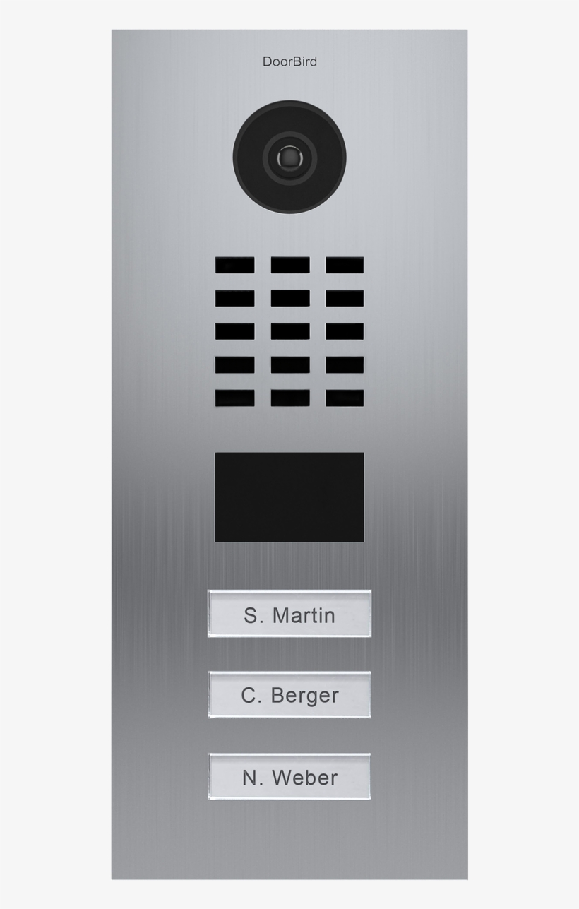 Intercomunicador De Puerta Y Sistema De Videoportero - Doorbird D2101kv, transparent png download