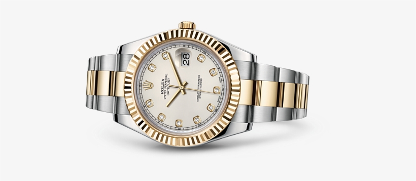 Replica Rolex Datejust Ii Watch - Rolex 116334 0007, transparent png download