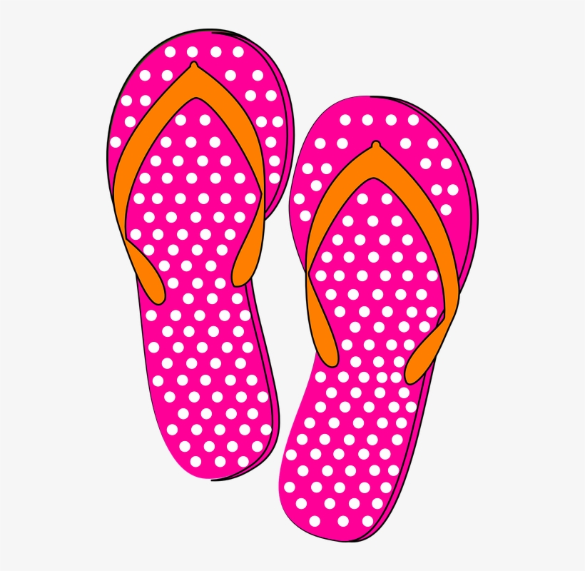 Flip, Flops Free Images On - Flip Flops Art, transparent png download