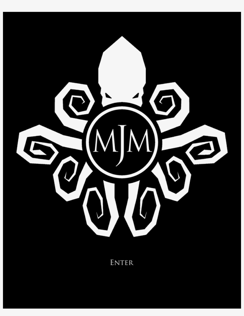 Octopus Logo Splash Enter - Emblem, transparent png download