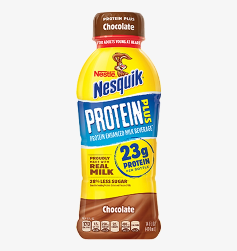 Prairie Farms Whole Milk Gallon - Nesquik Protein Plus Chocolate, transparent png download