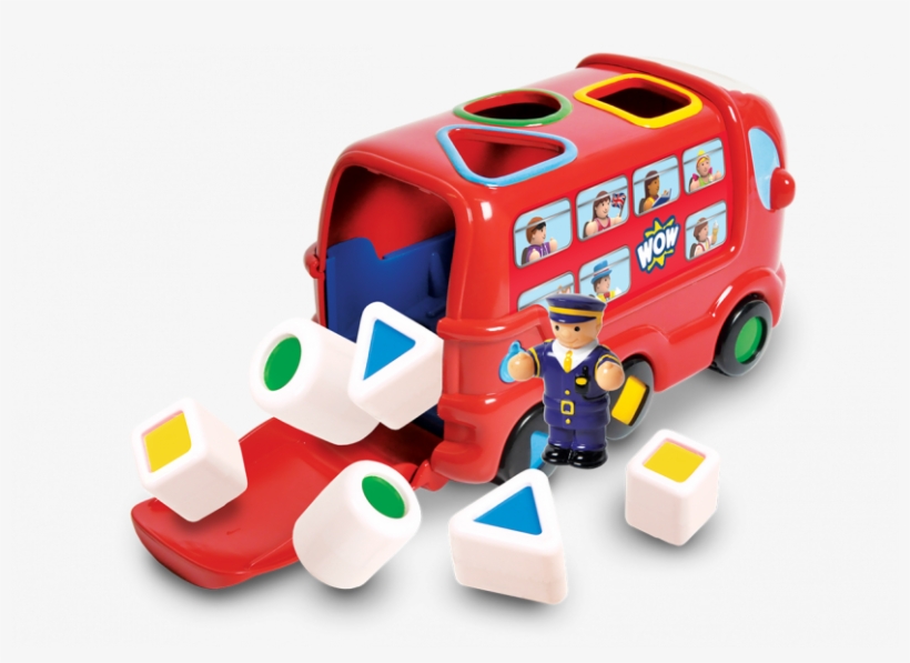 Wow Toys London Bus Leo - Toy, transparent png download