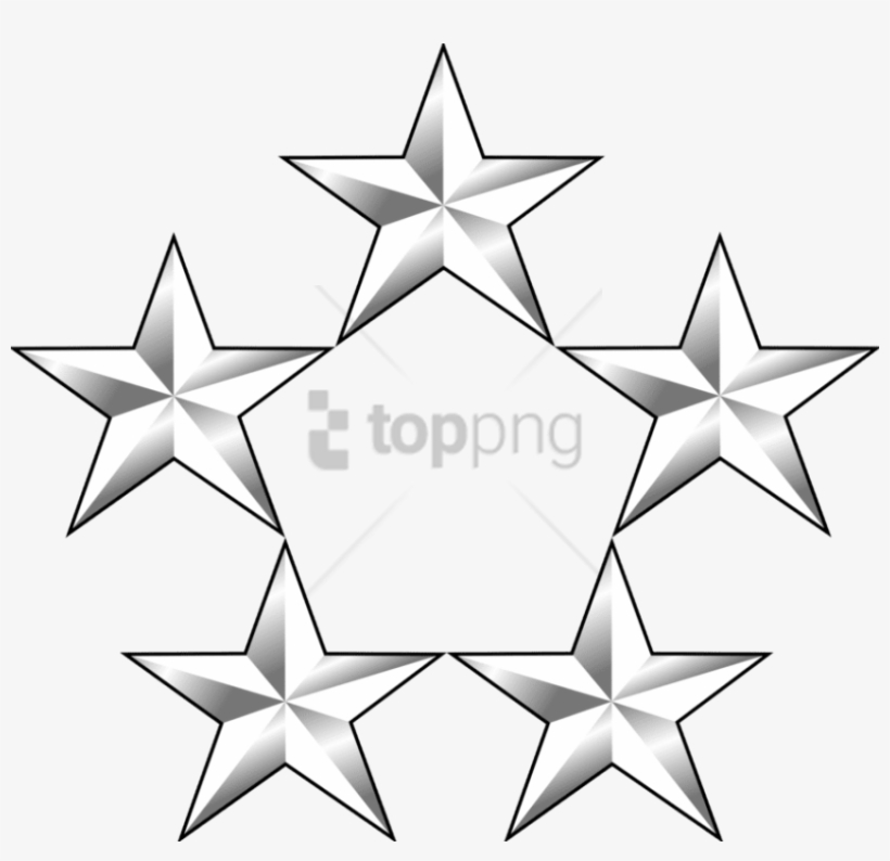Free Png 5 Gold Star Png Png Image With Transparent - Santiago Bernabéu Stadium, transparent png download