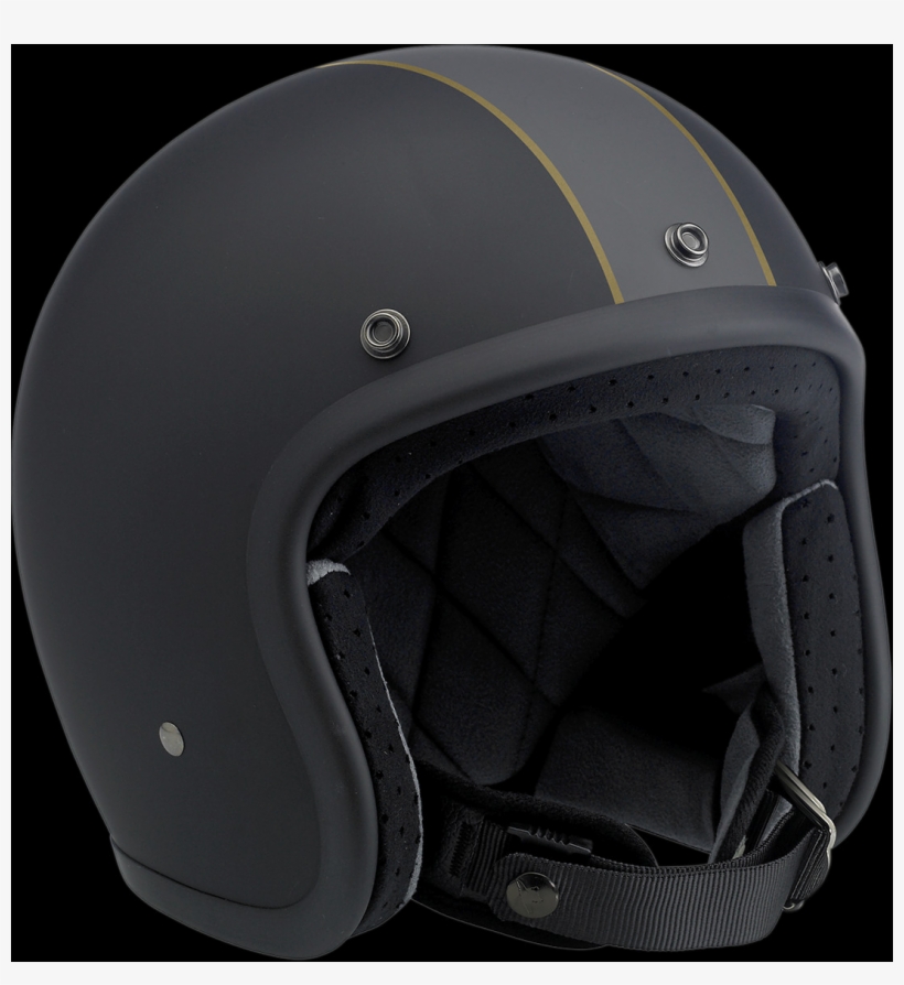 Motorbike Helmet, Free Pngs - 消光 黑 3 4 安全 帽, transparent png download