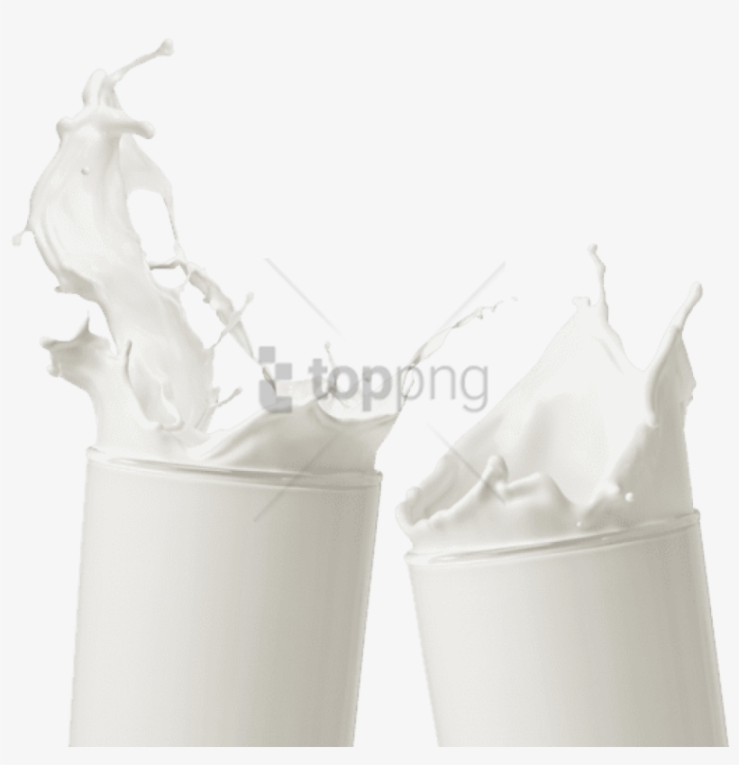 Free Png Download Milk Glass Splash Png Png Images - Milk In Glass Png, transparent png download