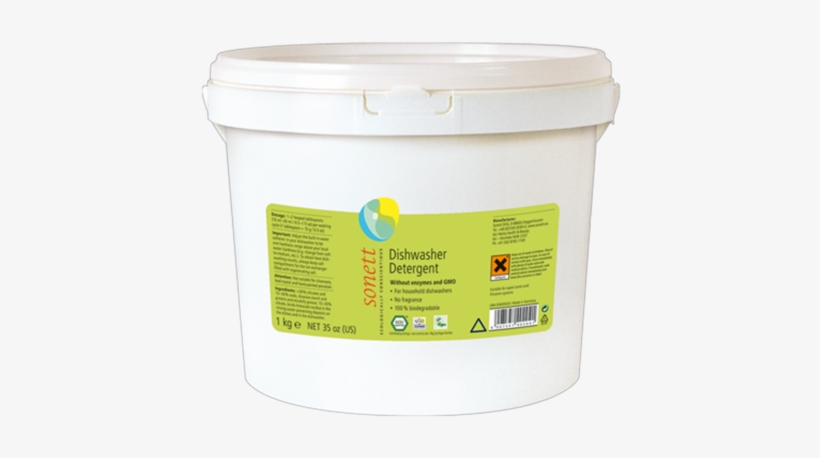 Dishwasher Detergent 1kg - Plastic, transparent png download