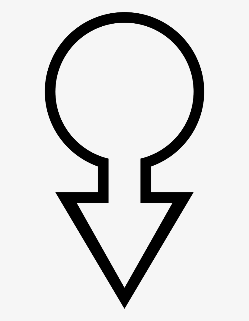 Circle With Arrow Symbol, transparent png download