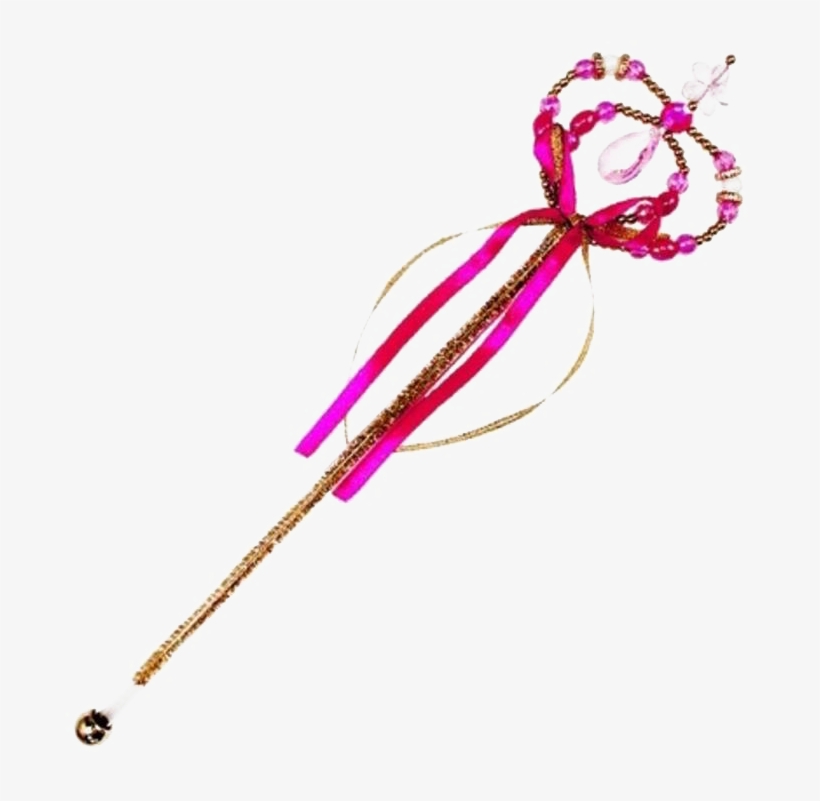Princess Wand Transparent Background - Pink Fairy Wands Png, transparent png download