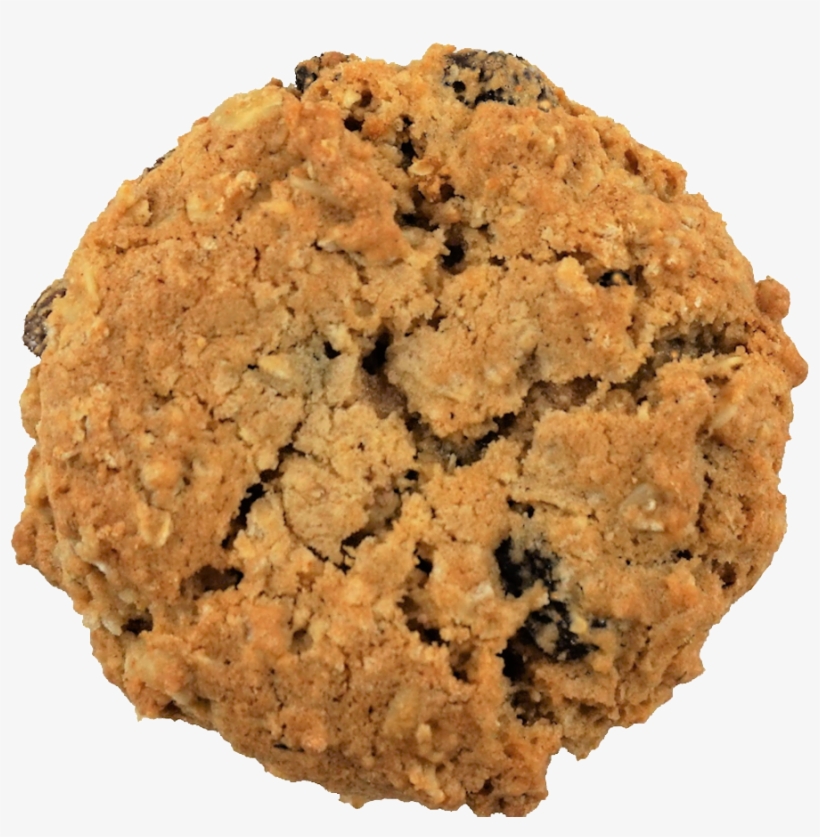 Cinnamon & Raisin Cookie - Oatmeal-raisin Cookies, transparent png download