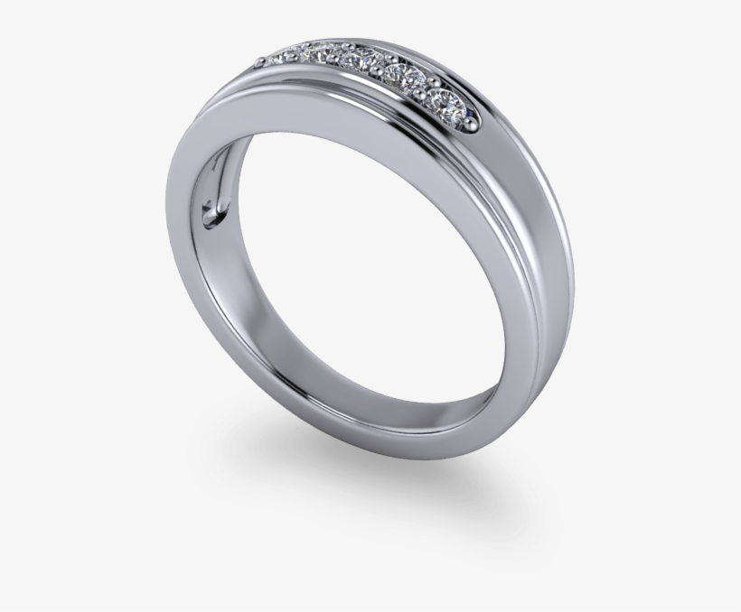 Five Stone Sapphire Ring - Engagement Ring, transparent png download