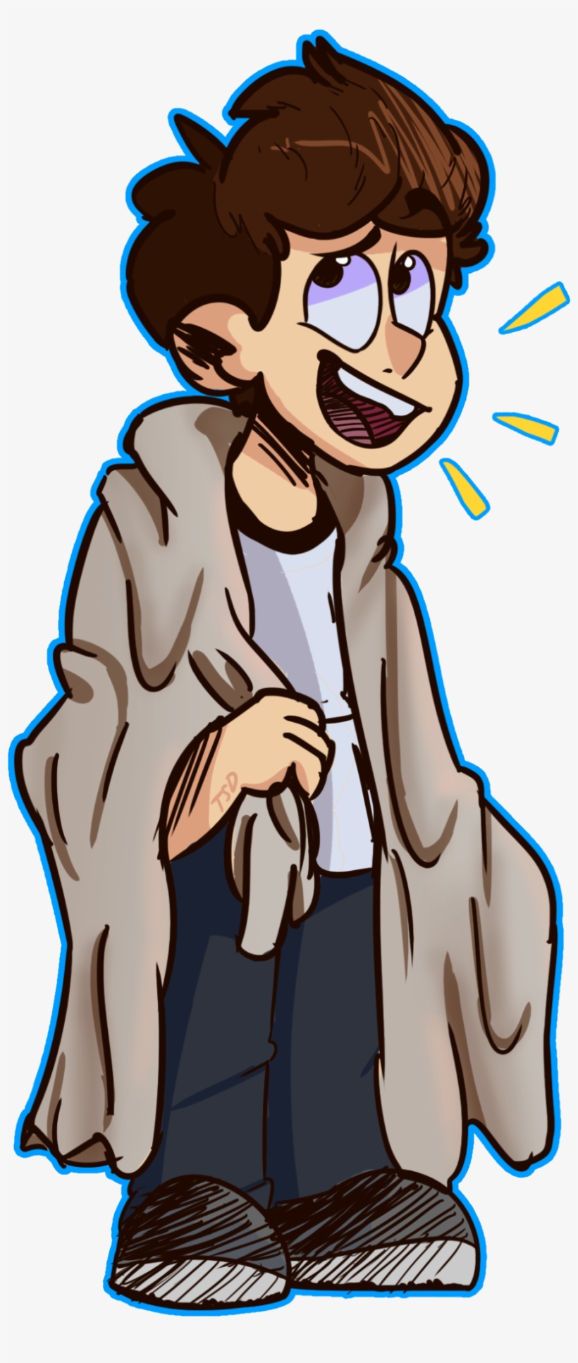 “ The @jimmywhetzel I Drew For His Stream ” - Cartoon, transparent png download
