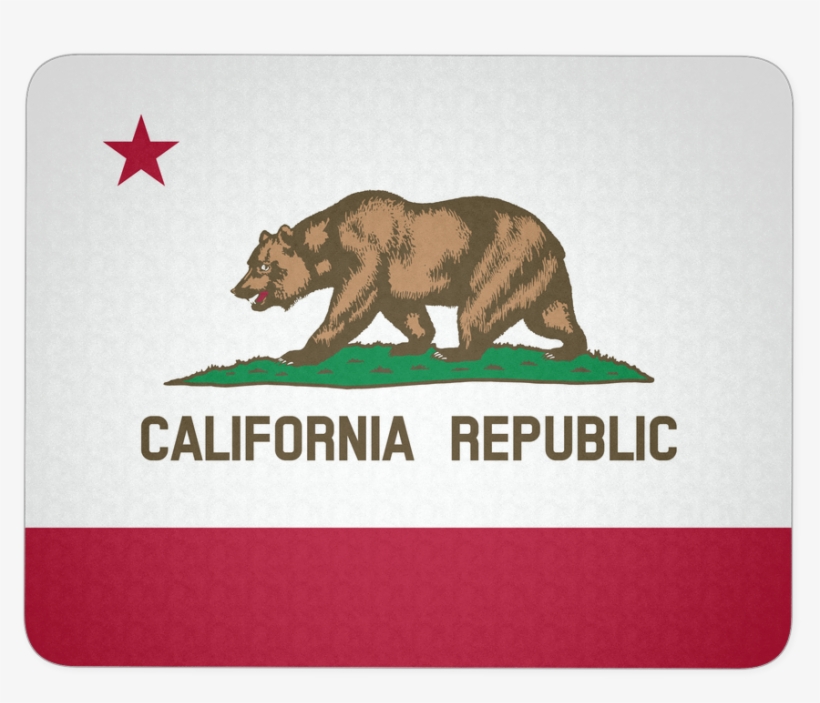 California Flag Mousepad - California State Flag, transparent png download