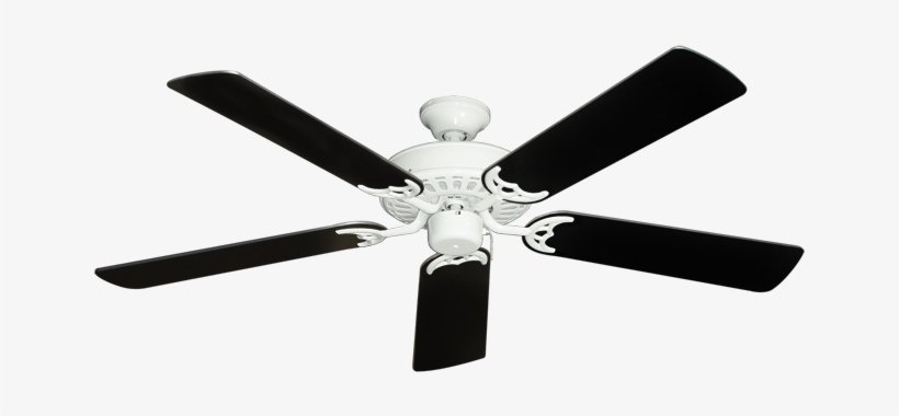 Fan Png Black And White - Ceiling Fan, transparent png download