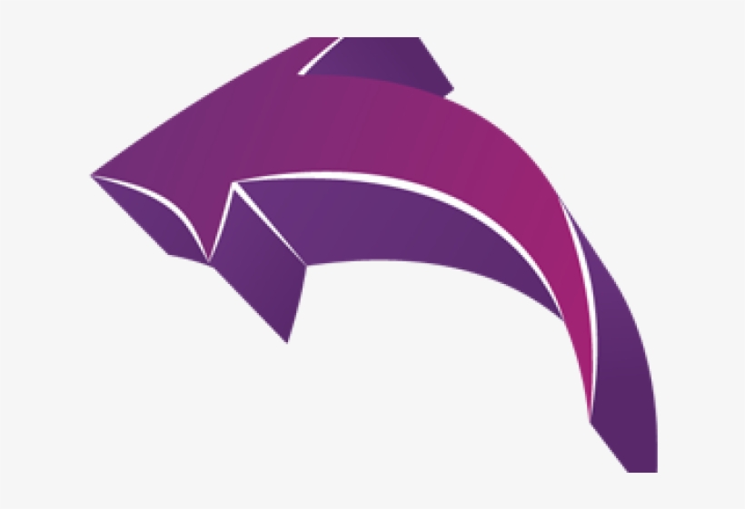 Right Clipart Purple Arrow - Clip Art Arrow Transparent Background Png, transparent png download