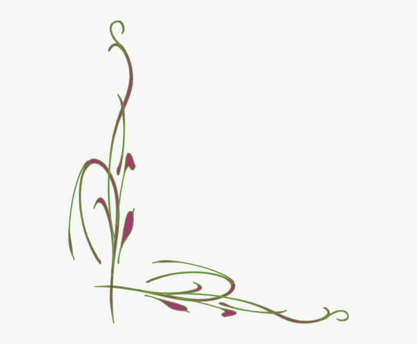 How To Set Use Green Vine With Purple Svg Vector, transparent png download