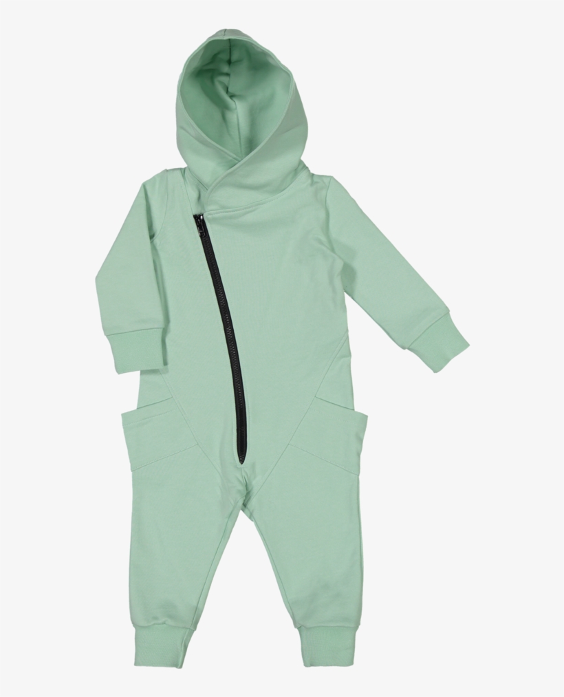 Jumpsuit, Green Vine/black - Hoodie, transparent png download