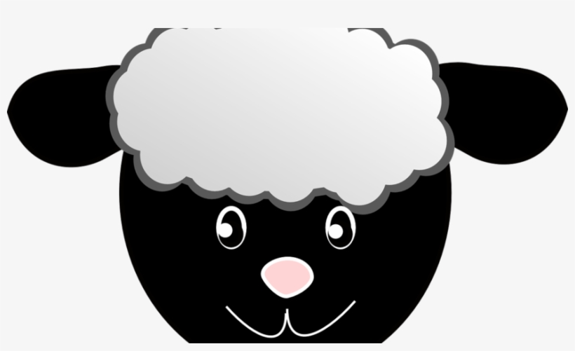 Baa Baa Black Sheep Popular Nursery Rhymes Black Sheep Face Mask 
