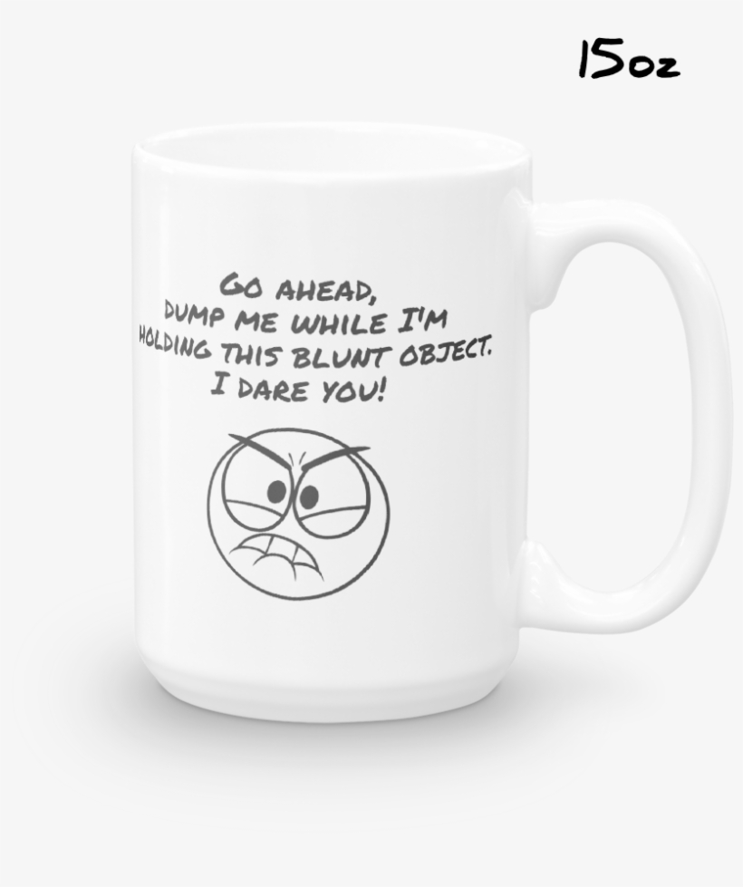 Blunt Object Mug - Nightmare Before Coffee Logo, transparent png download