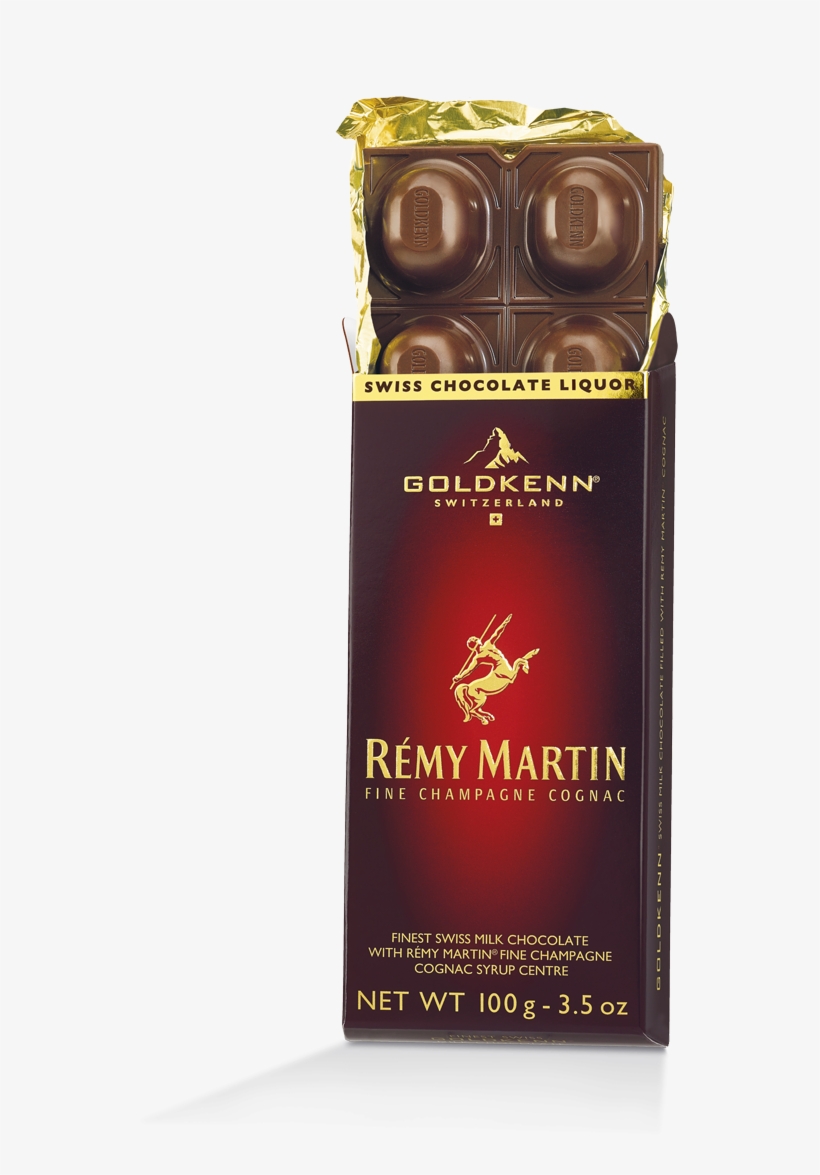 Rémy Martin Fine Champagne Cognac Liquor Bar - Liquor Chocolate Bar, transparent png download