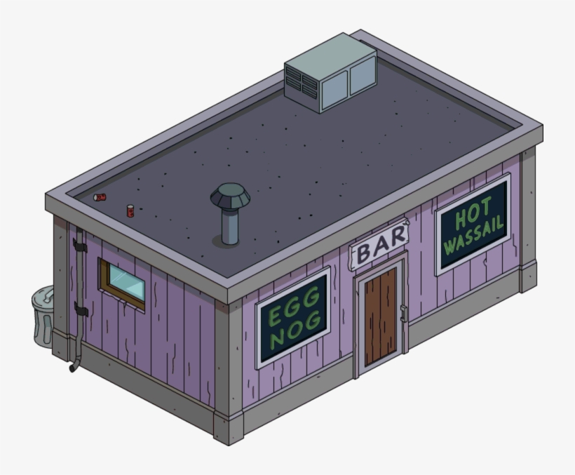 Tapped Out Egg Nog Bar - House, transparent png download