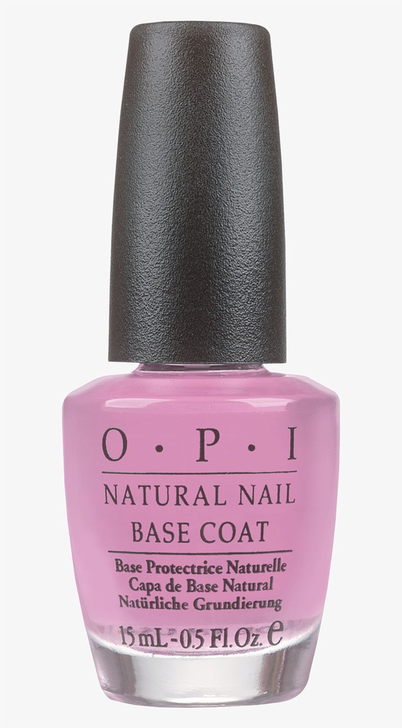 Natural Nail Base Coat - Opi Pink Base Coat, transparent png download