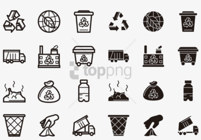 Free Png Landfill Icons Vector, transparent png download