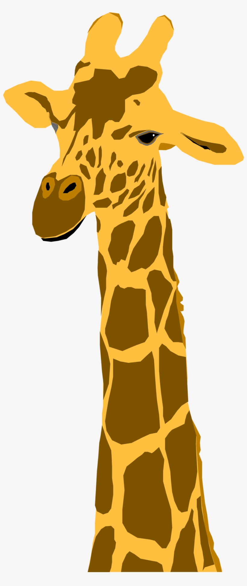 Giraffe Clipart Transparent Background - Transparent Background Giraffe Clipart, transparent png download