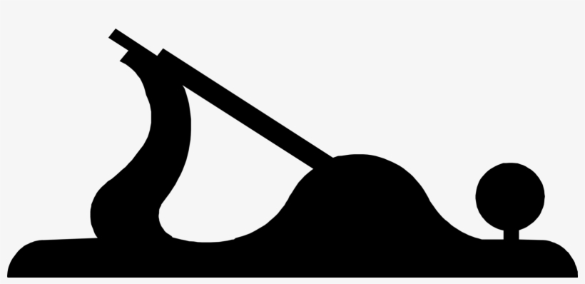 Vector Illustration Of Wood Plane Carpentry Tool For - Wood Plane Clipart, transparent png download