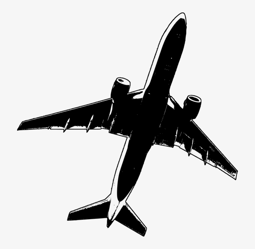 Black And White Airplane Pictures Gallery Images Ⓒ - Airplane Crash Png, transparent png download