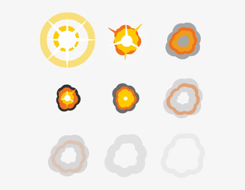 Explosion Animation Sprite Transparent PNG - 576x576 - Free Download on ...
