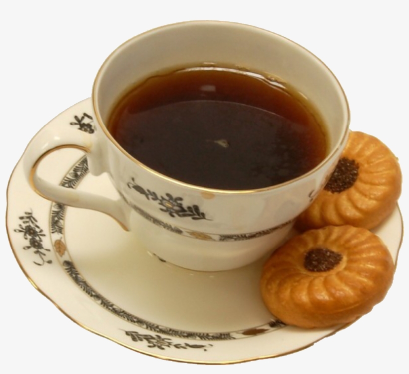 Coffee And Biscuits / Polyvore Food Png, Tea Cup Saucer, - Garden Pngs Moodboard Polyvore, transparent png download