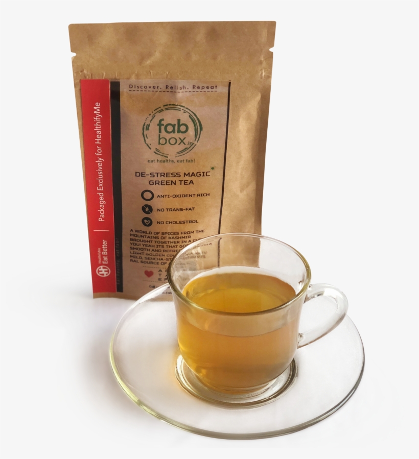 De Stress Magic Green Tea - White Tea, transparent png download