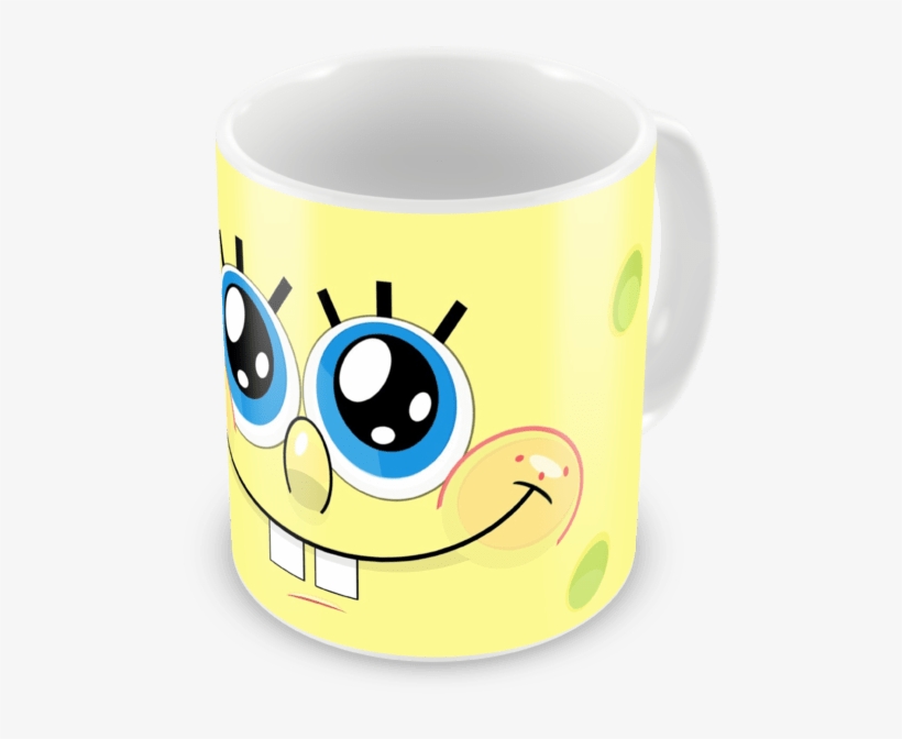 Bob Esponja Rosto - Mug, transparent png download