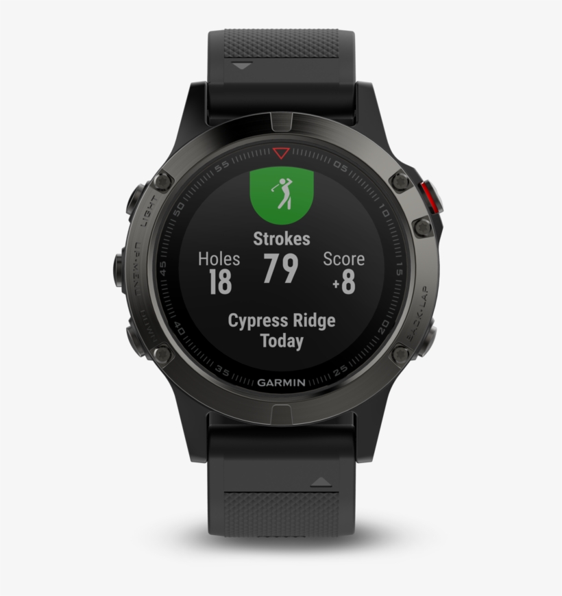 Garmin Fenix 5 Sapphire Slate Gray With Metal Band, transparent png download