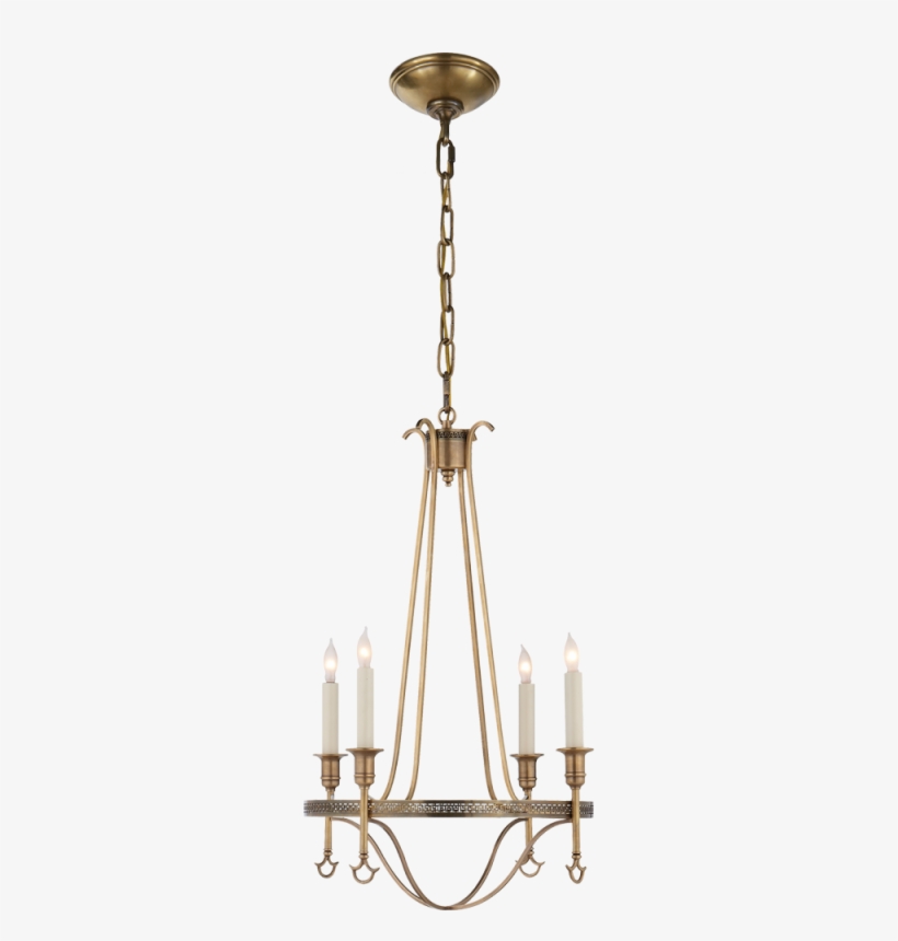 Savannah Small Chandelier In Hand-rubbed Antique - Chandelier, transparent png download
