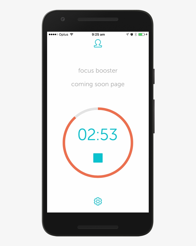 "focus Booster Keeps Me Honest And On Task - Submit Order Mobile Screen, transparent png download